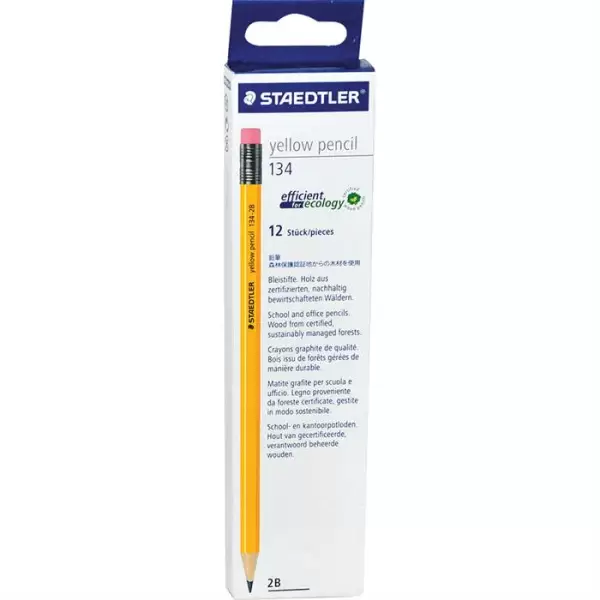 Bút chì Staedtler 134 2B, hộp 12 cây