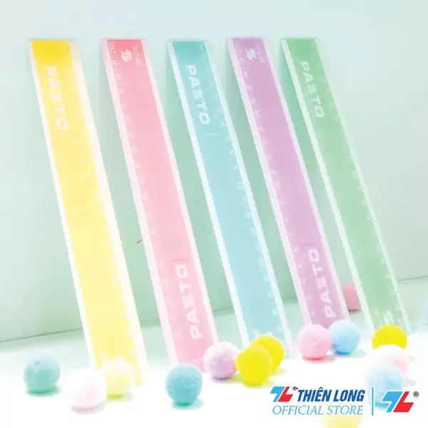 Thước 20cm SR010-T200, vỉ 5 cái