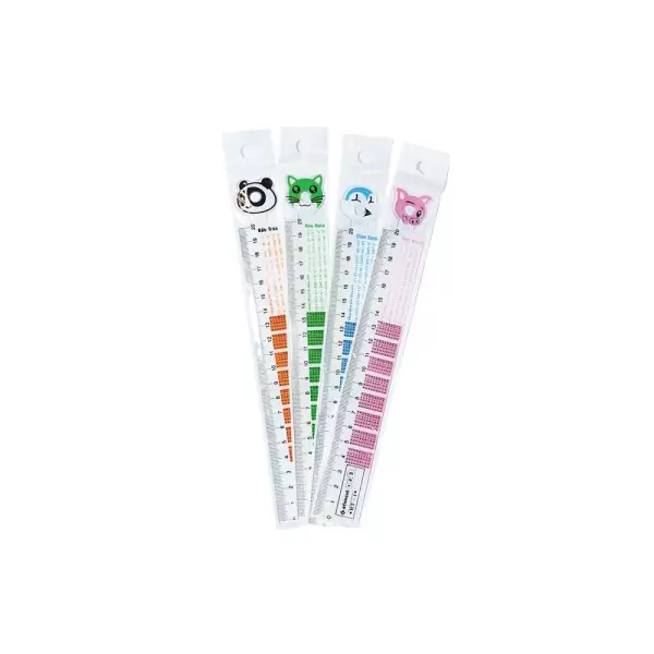 Thước thẳng Bến Nghé RT1 hình thú 20cm