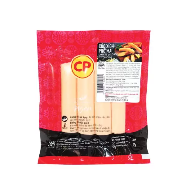 Xúc xích phô mai CP 500g